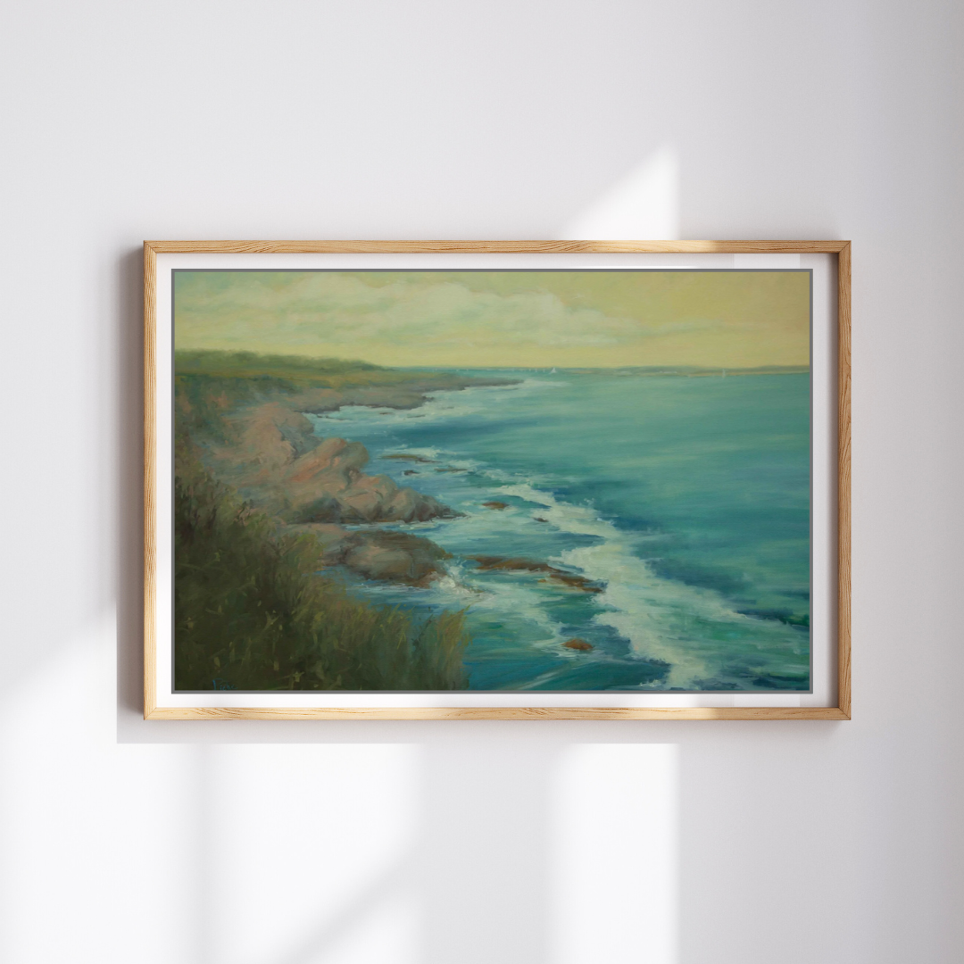 East Passage Glow - Unframed Print of Original Oil Painting