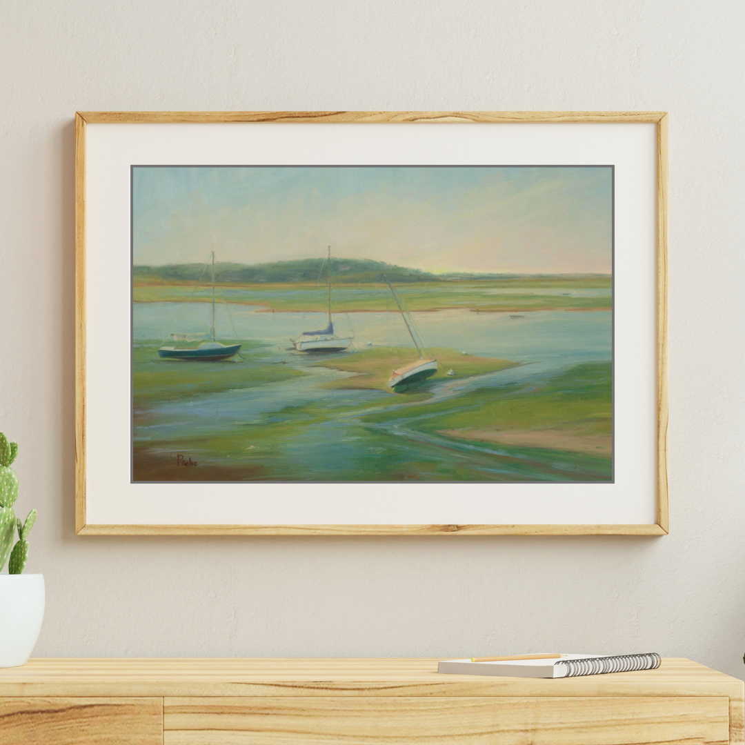 Morning Tides - Unframed Print of Original Oil Painting