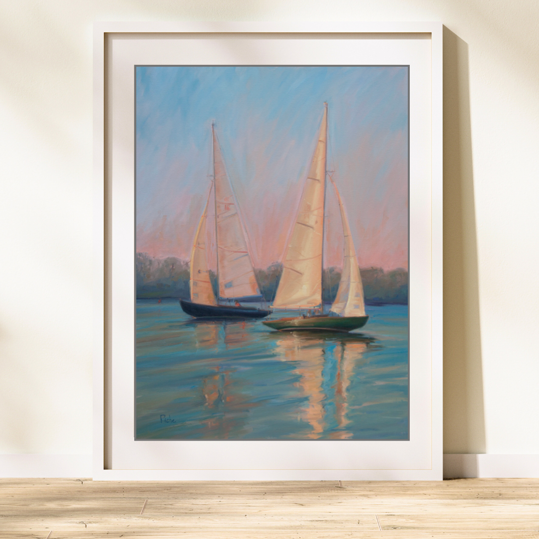 Watch Hill Wednesday - Unframed Print of Original Oil Painting