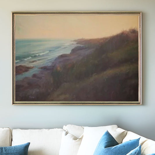 Beavertail Glow - Unframed Print of Original Oil Painting
