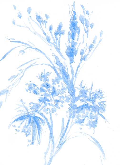 Blue Flowers 1