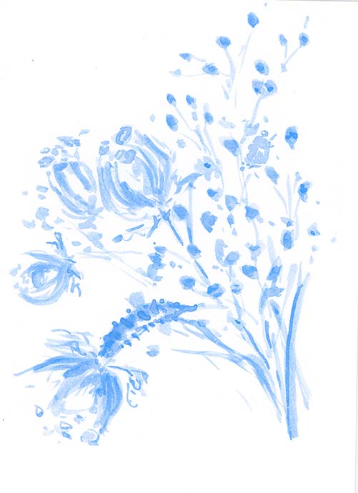 Blue Flowers 2