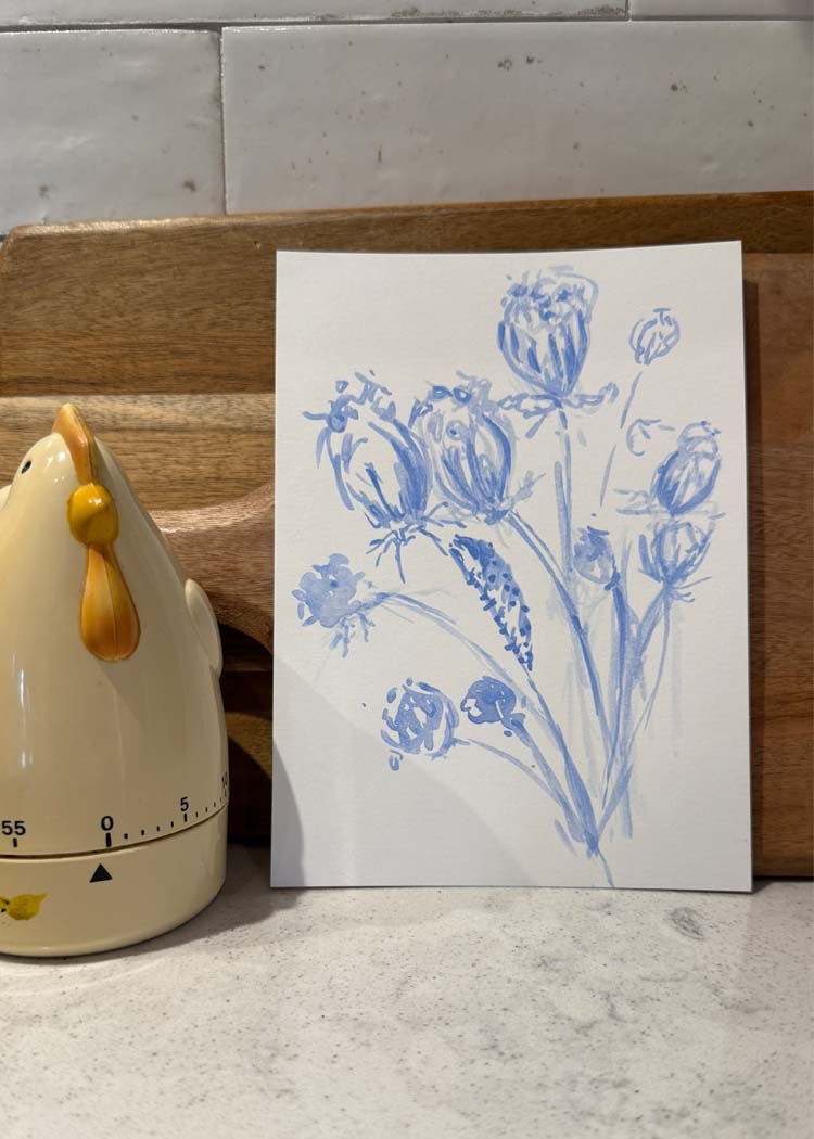 Blue Flowers 3
