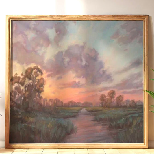 Enveloping Bliss  - Unframed Print of Original Oil Painting