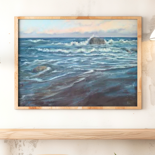 Evening Serenade - Unframed Print of Original Oil Painting