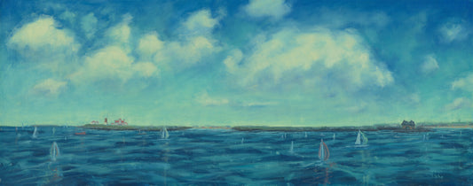 Gansett to Judith Original Oil Painting