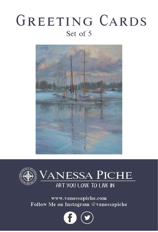 Wickford Lineup Greeting Cards
