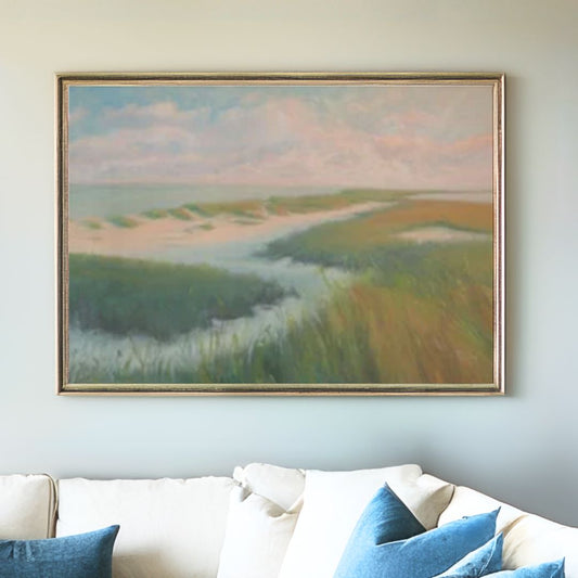 Morning Dunes - Unframed Print of Original Oil Painting