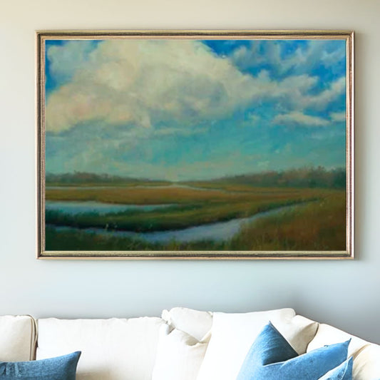 Passing By - Unframed Print of Original Oil Painting
