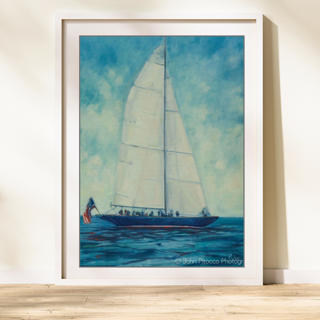 Red White and Blue 12 -  Unframed Print of Original Oil Painting