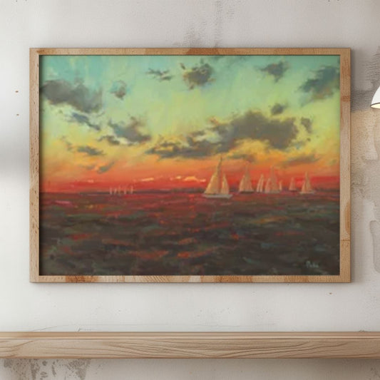 Sailor's Delight - Unframed Print of Original Oil Painting