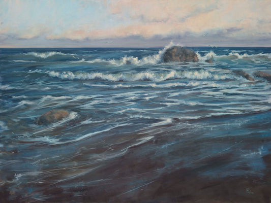 Evening Serenade Original Oil Painting